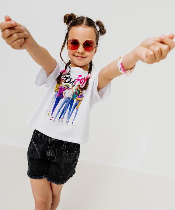 Tee-shirt manches courtes avec motif Saja Boys fille - K-pop Demon Hunters vue5 - KPOP DEMON HUNTERS - GEMO