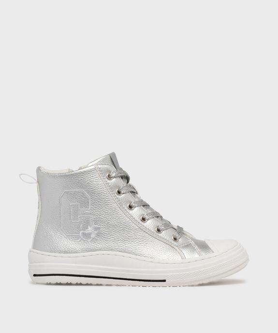 Baskets montantes en matière métallisée fille - Chipie vue1 - CHIPIE - GEMO