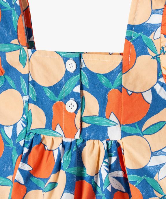 Blouse sans manches imprimée bébé fille vue2 - GEMO(BEBE DEBT) - GEMO