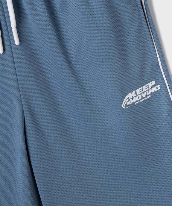 Short de sport en mesh léger à taille élastiqué garçon vue2 - GEMO (JUNIOR) - GEMO