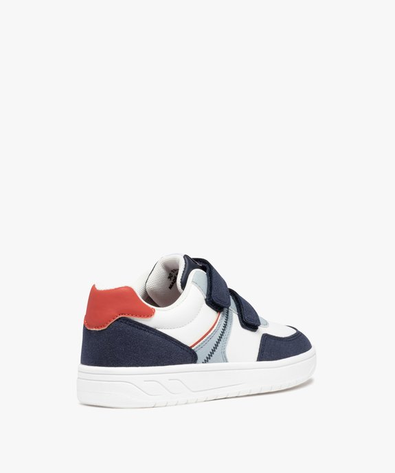 Baskets garçon à scratchs style casual vue4 - GEMO 4G GARCON - GEMO