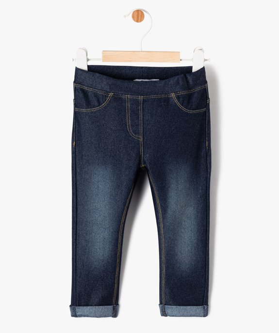 Jegging à taille réglable bébé fille vue2 - GEMO(BEBE DEBT) - GEMO