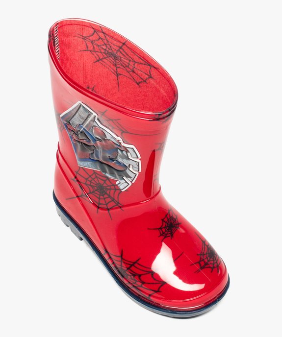 Bottes de pluie crantées Spiderman vue5 - SPIDERMAN - GEMO