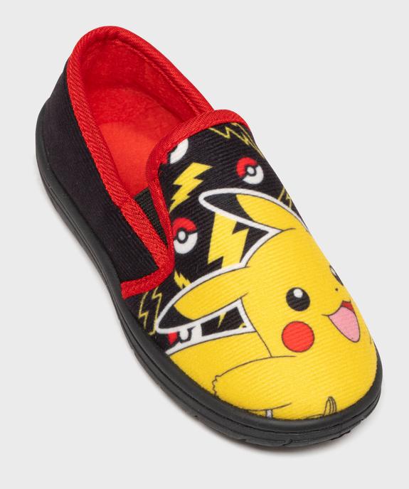 Chaussons pantoufles à motif Pikachu garçon - Pokémon vue5 - POKEMON - GEMO