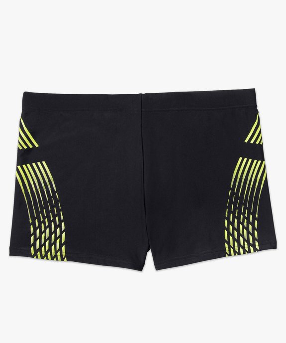 Maillot de bain homme forme boxer avec motifs colorés vue4 - GEMO (PLAGE) - GEMO