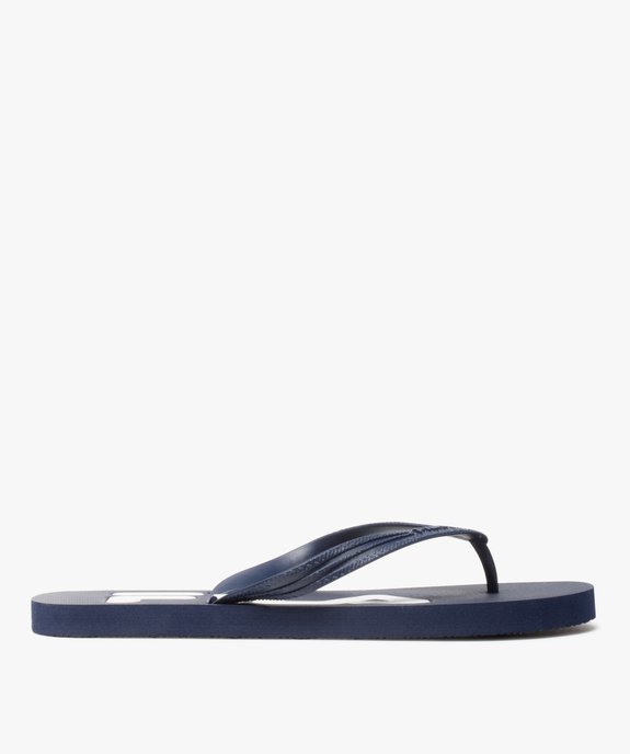 Tongs homme à semelle imprimée - Fila vue2 - FILA - GEMO