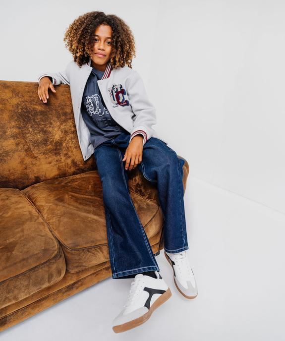 Jean loose multipoches garçon - Camps United vue8 - CAMPS - GEMO