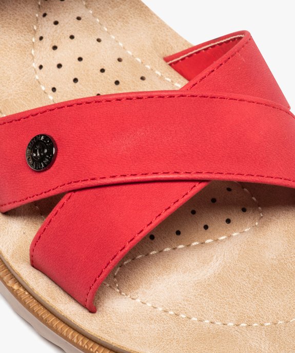 Sandales femme à brides élastiquées – Terre de Marins vue6 - TERRE DE MARINS - GEMO