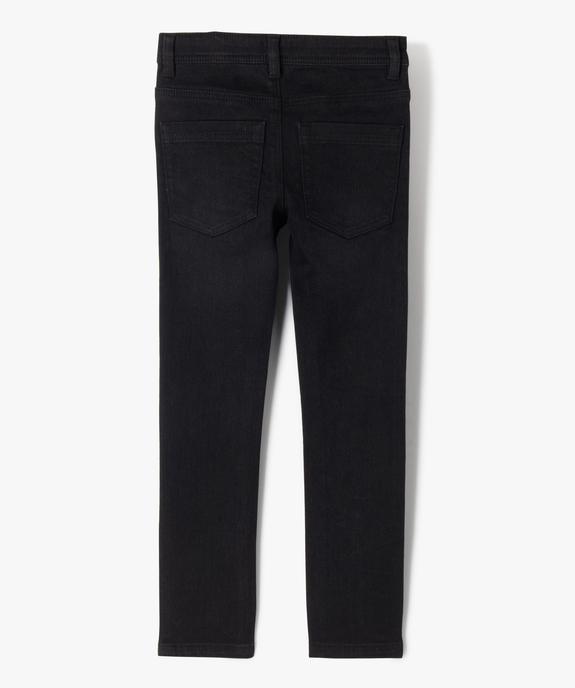 Jean skinny stretch taille haute ajustable garçon vue4 - PREMIER PRIX BY GEMO - GEMO