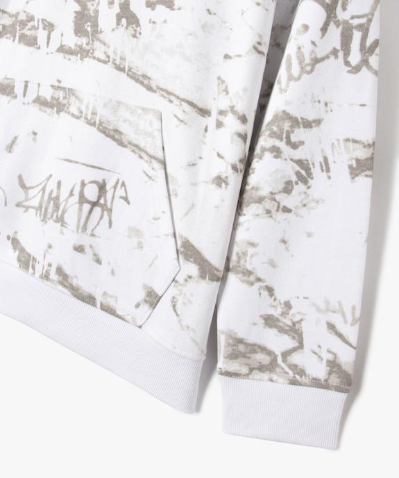 Sweat à capuche imprimé garçon - GEMO (JUNIOR) Sweat à capuche imprimé garçon vue4 - GEMO (JUNIOR) - GEMO