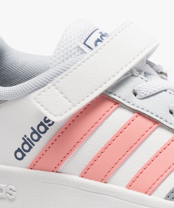 Baskets fille à lacets et scratch – Adidas Breaknet vue6 - ADIDAS - GEMO