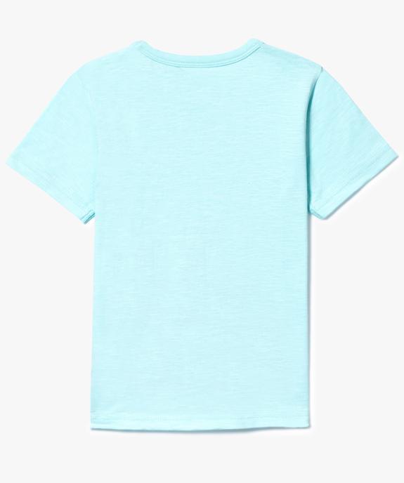 Tee-shirt à motif Italie avec manches courtes vue2 - GEMO (ENFANT) - GEMO
