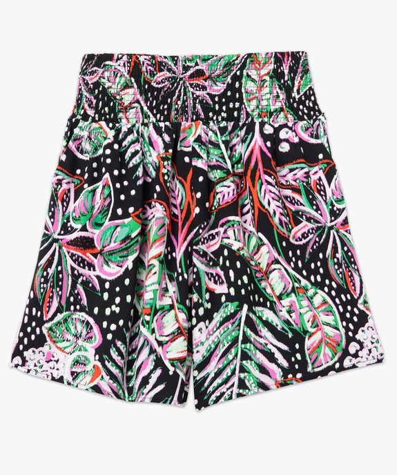 Short de grossesse à motifs exotiques  vue4 - GEMO (MATER) - GEMO