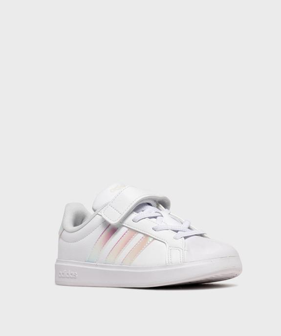 Baskets Streettalk EL C fermeture scratch fille - Adidas vue2 - ADIDAS - GEMO