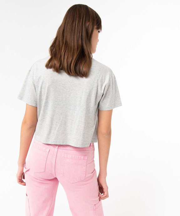 Tee-shirt femme à manches courtes inscription XXL - Camps United vue3 - CAMPS UNITED - GEMO