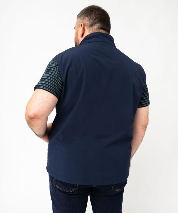 Blouson sans manches avec col montant homme vue6 - GEMO 4G HOMME - GEMO