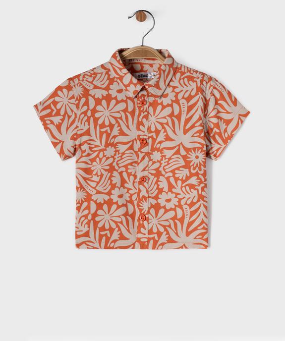 Ensemble 2 pièces chemise et tee-shirt bébé garçon vue8 - GEMO(BEBE DEBT) - GEMO