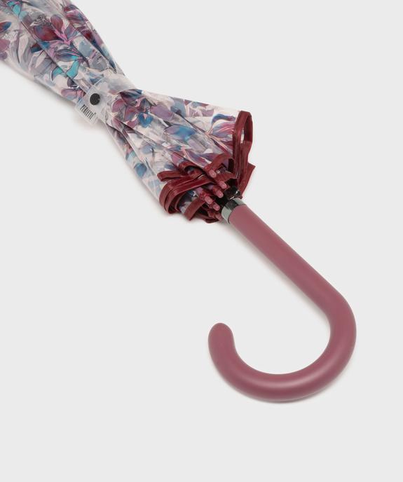 Parapluie transparent et fleuri à ouverture automatique adulte - Perletti vue3 - GEMO (ACCESS) - GEMO