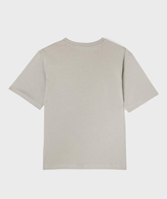 Tee-shirt manches courtes à motif XXL garçon - Minecraft vue7 - MINECRAFT - GEMO