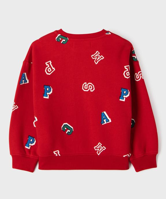 Sweat imprimé garçon - Camps United vue4 - CAMPS - GEMO