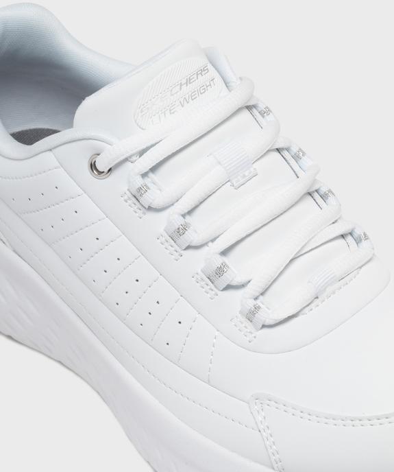 Baskets ultra légères à lacets femme - Skechers  vue6 - SKECHERS - GEMO