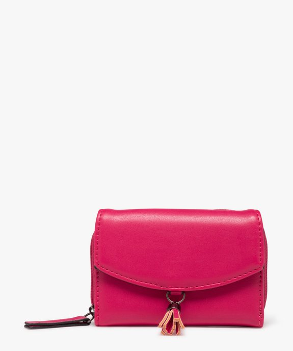 Portefeuille compact avec pampille femme vue1 - GEMO (ACCESS) - GEMO