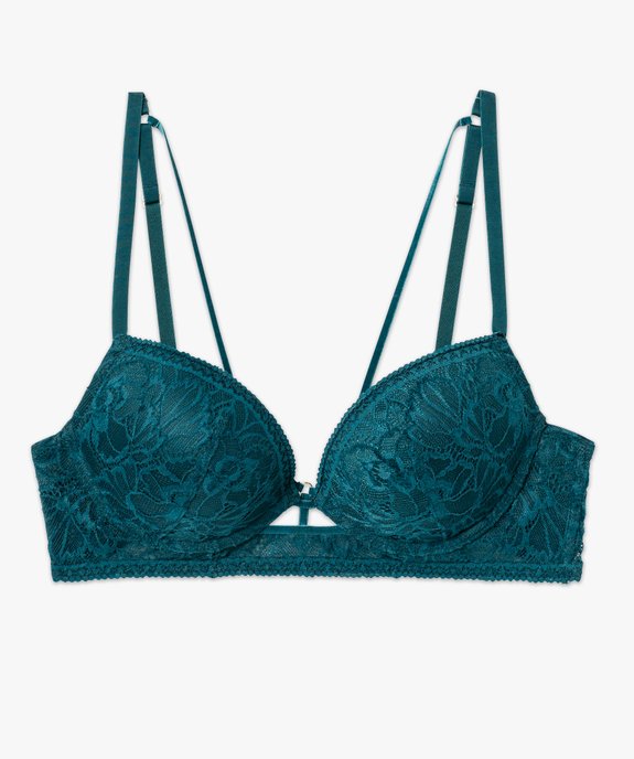 Soutien-gorge push-up avec brides velours vue4 - GEMO(HOMWR FEM) - GEMO
