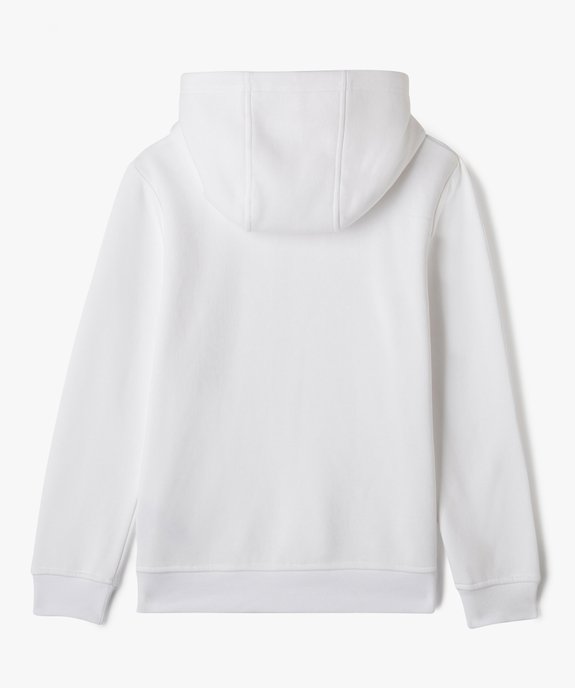 Sweat molletonné à capuche garçon vue7 - GEMO (JUNIOR) - GEMO