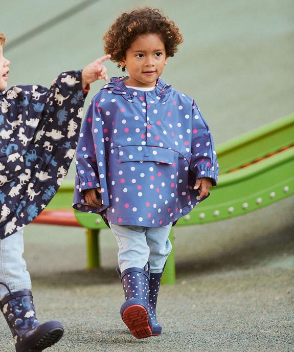 Imperméable coupe-vent forme cape bébé vue1 - GEMO(BEBE DEBT) - GEMO