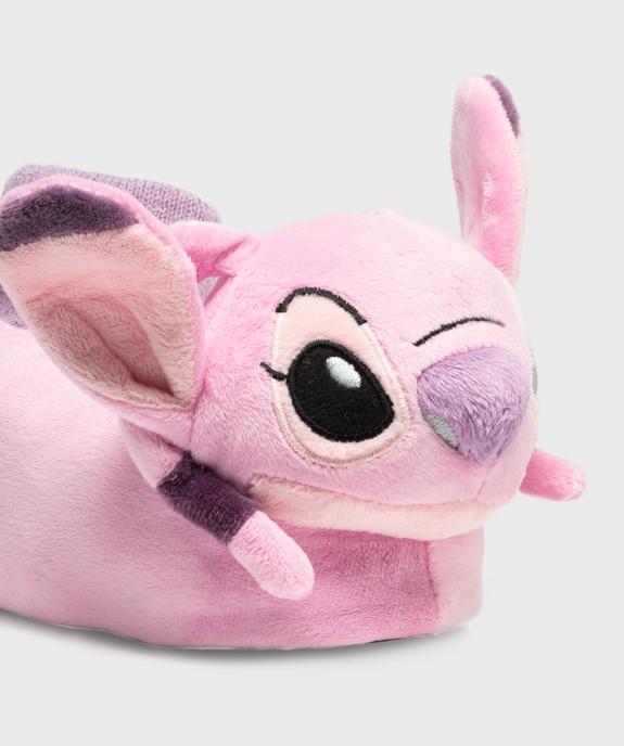 Chaussons peluche fantaisie fille - Stitch vue6 - LILO & STITCH - GEMO