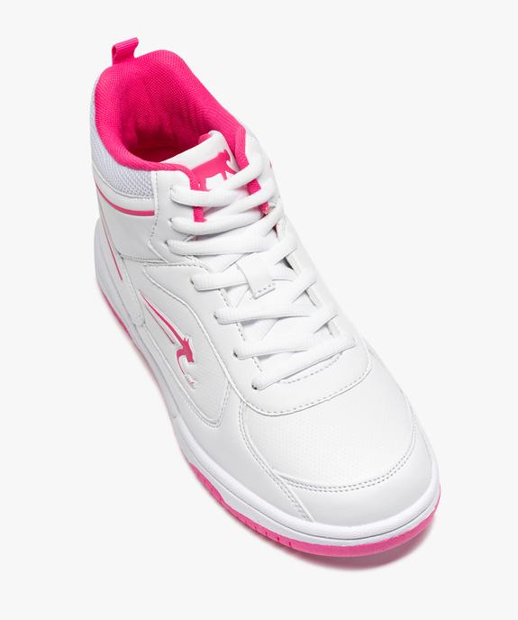 Baskets fille semi-montantes bicolores - Airness vue5 - AIRNESS - GEMO
