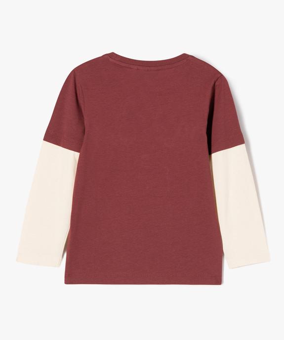 Tee-shirt droit effet 2-en-1 garçon - Harry Potter vue5 - HARRY POTTER - GEMO