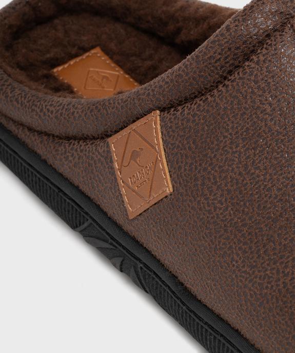 Chaussons mules avec doublure chaude homme - Roadsign vue6 - ROADSIGN G4G - GEMO