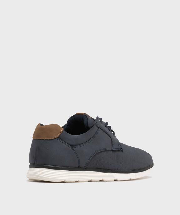 Derbies unis à semelle sport garçon - Buggy Shoes vue4 - BUGGY - GEMO