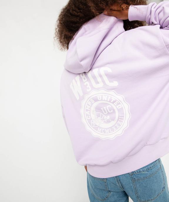 Sweat oversize à capuche femme - Camps United vue6 - CAMPS UNITED - GEMO