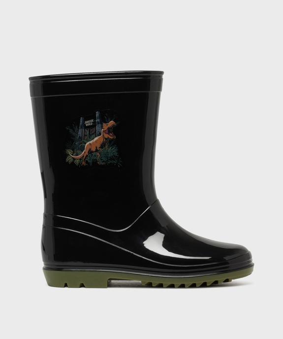Bottes de pluie à semelle crantée imprimées garçon - Jurassic World vue1 - JURASSIC PARK - GEMO