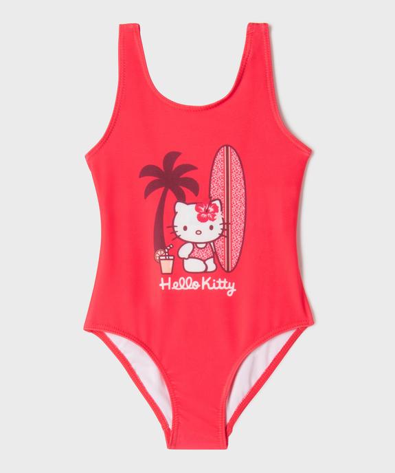 Maillot de bain une pièce à motif chaton fille - Hello Kitty vue1 - HELLO KITTY - GEMO