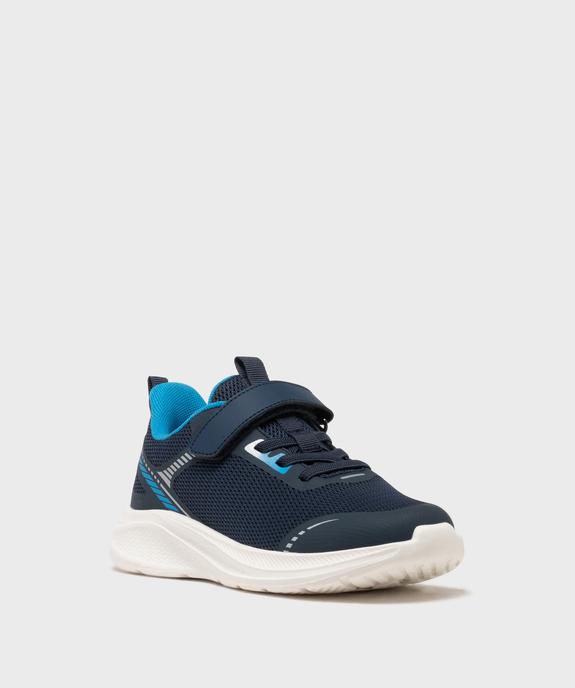 Baskets de running basses en mesh garçon - 5 Miles vue2 - 5 MILES - GEMO