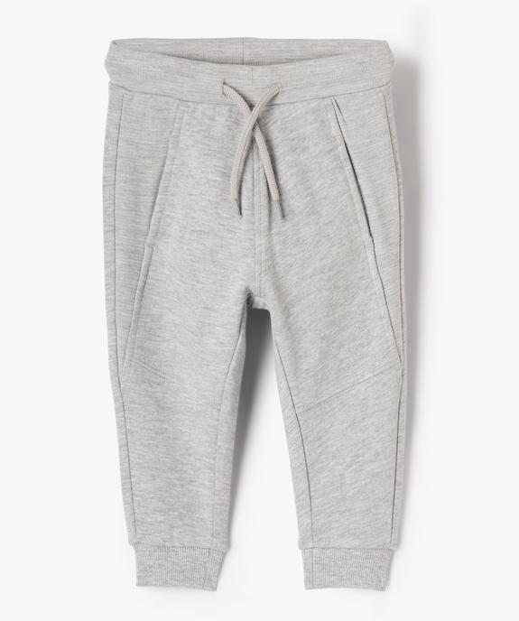 Pantalon de jogging bébé garçon avec poches fantaisie vue1 - GEMO(BEBE DEBT) - GEMO
