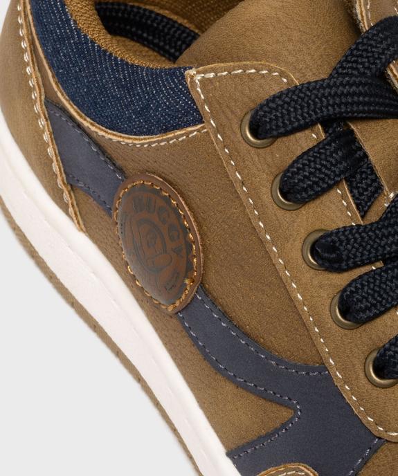 Baskets basses bicolores garçon - Buggy vue6 - BUGGY GEMO FOR GOOD - GEMO