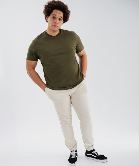 Pantalon jogger homme vue8 - GEMO 4G HOMME - GEMO