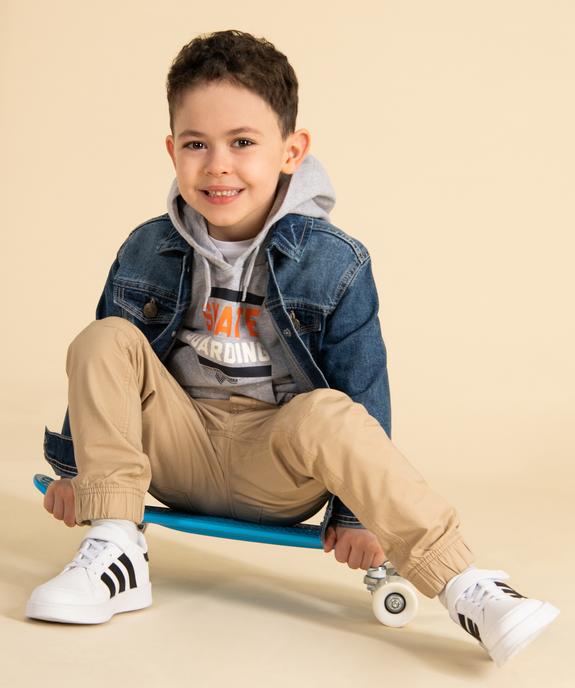 Baskets enfant à lacets et scratch – Adidas Breaknet vue6 - ADIDAS - GEMO
