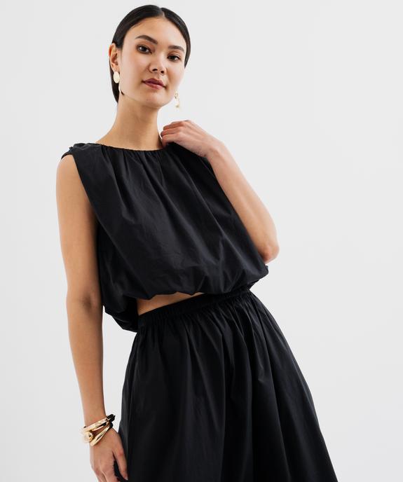 Blouse sans manches forme blousante femme vue1 - GEMO(FEMME PAP) - GEMO