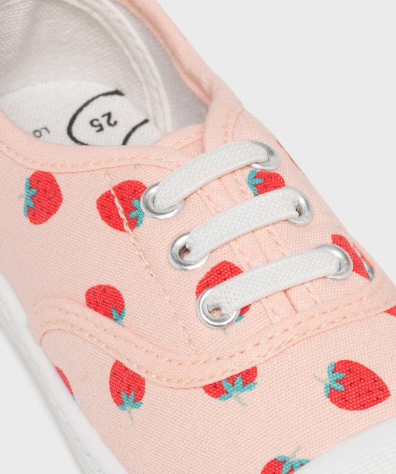 Tennis en toile à motifs fille - Lovely Wings vue6 - LOVELY WINGS GEMO FOR GOOD - GEMO