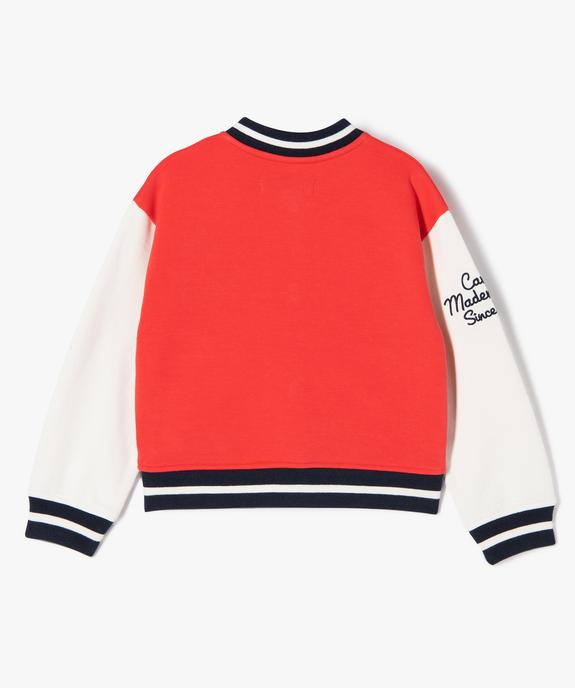 Veste sportswear à boutons-pression fille - Camps United vue5 - CAMPS UNITED - GEMO