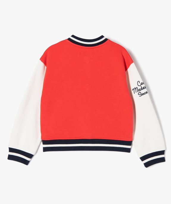 Veste sportswear à boutons-pression fille - Camps United vue5 - CAMPS UNITED - GEMO