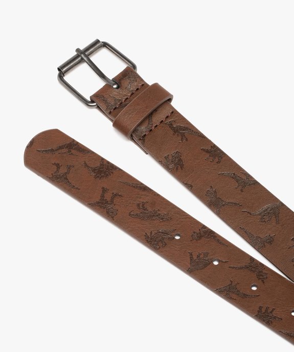 Ceinture garçon avec motifs dinosaures  vue2 - GEMO (ENFANT) - GEMO