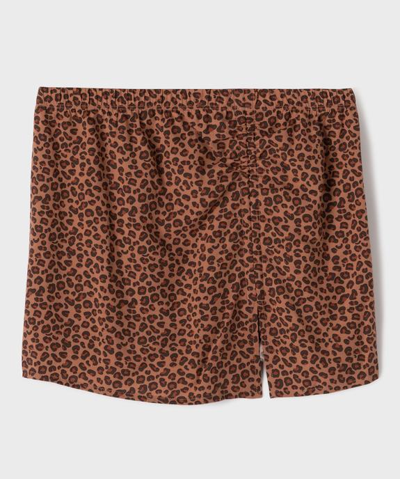 Jupe de plage courte en viscose fine et fluide fille vue1 - GEMO 4G FILLE - GEMO