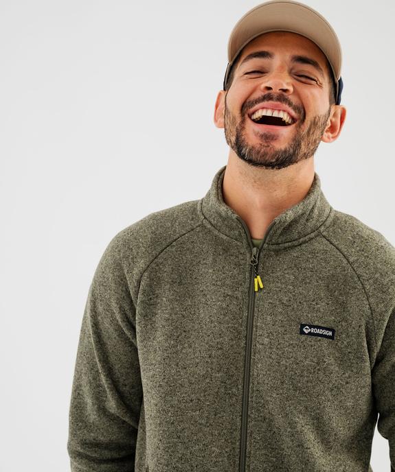 Gilet zippé intérieur polaire et col montant homme - Roadsign vue3 - ROADSIGN G4G - GEMO