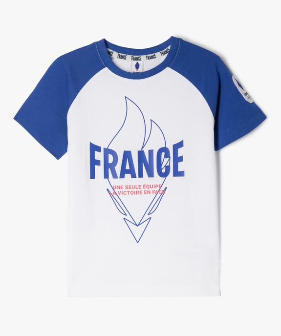 Tee-shirt manches courtes enfant - Équipe de France Olympique vue1 - EQUIPE DE FRANCE - GEMO